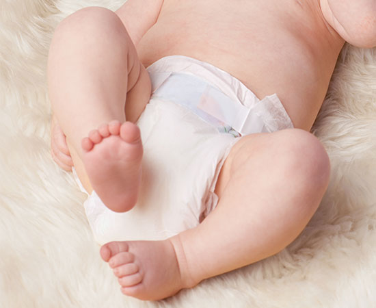 Sanitary non-woven fabric