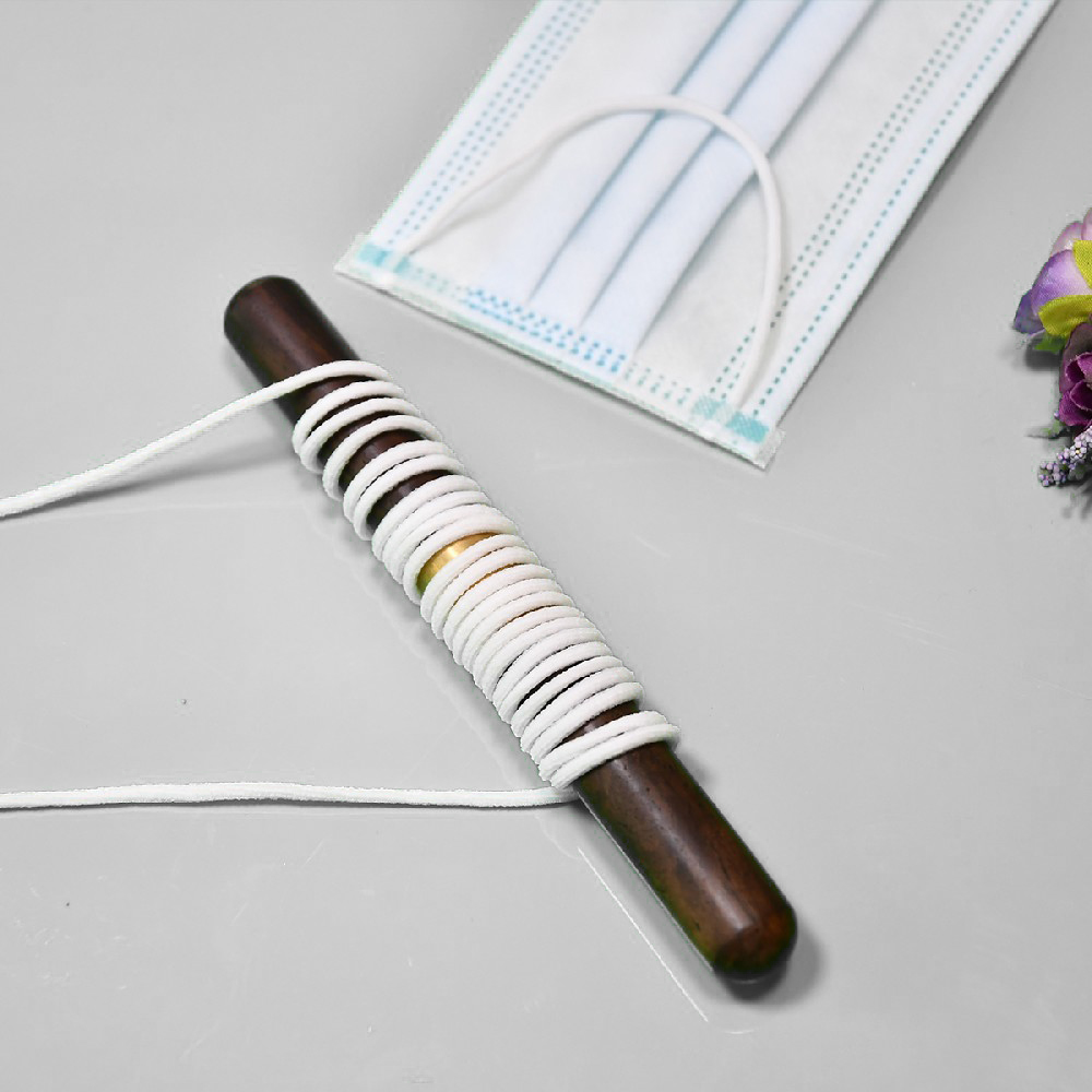 2.8mm white round ear straps