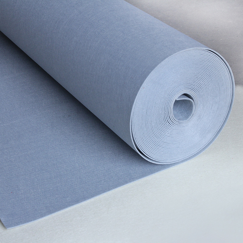 Needle-punched nonwoven fabric