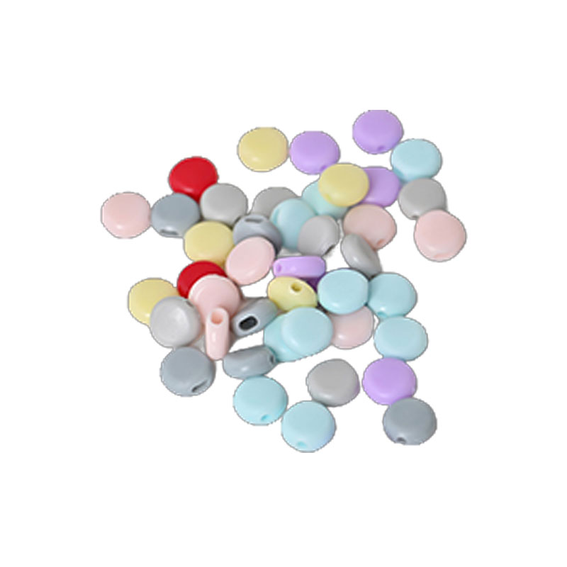 Flat round adjustment buckle