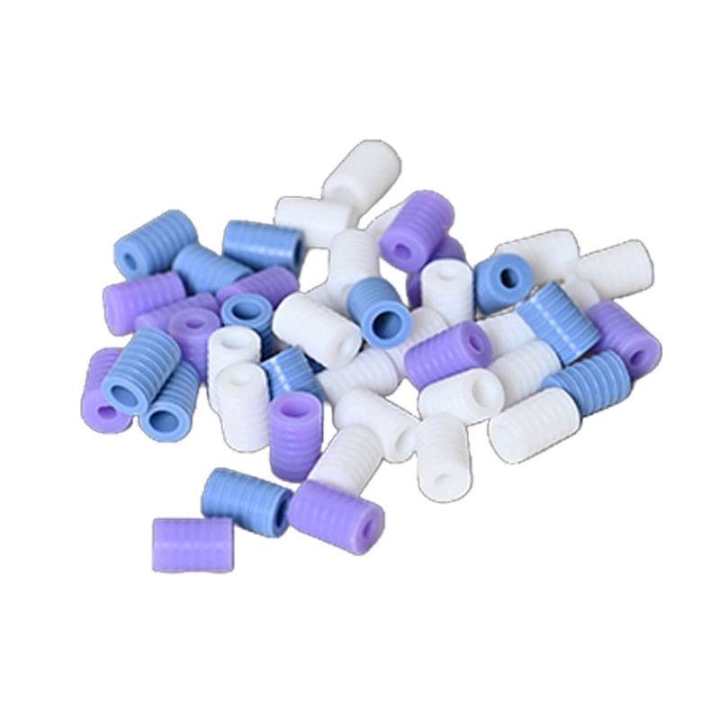 Silicone threaded adjustment clip